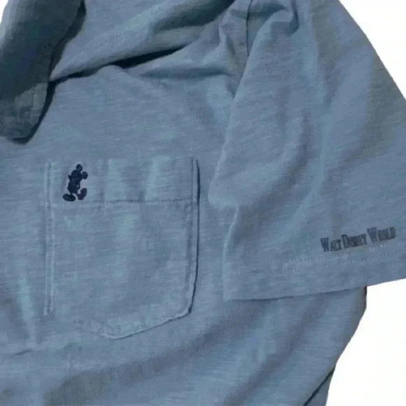 Disney Parks Disneyland Blue Polo Shirt Short Sleeve Medium - Picture 3 of 5